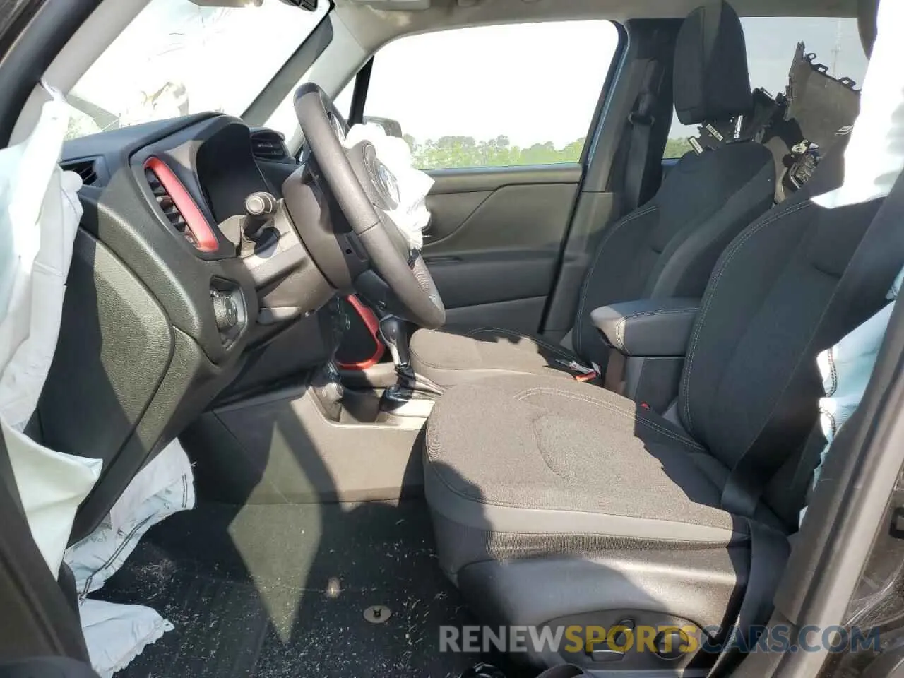 7 Photograph of a damaged car ZACNJDB12PPP26797 JEEP RENEGADE 2023