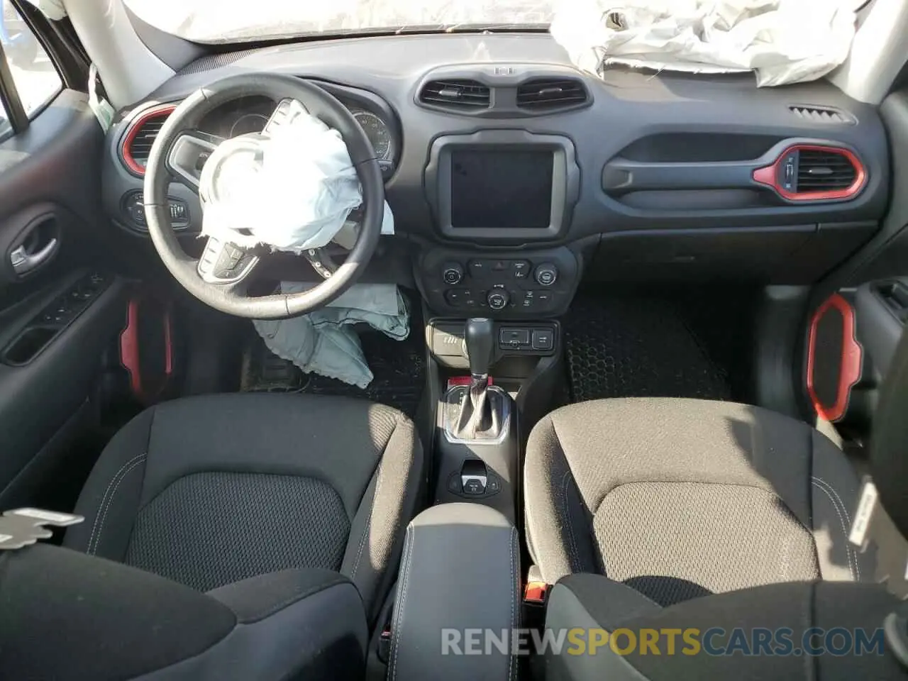 8 Photograph of a damaged car ZACNJDB12PPP26797 JEEP RENEGADE 2023