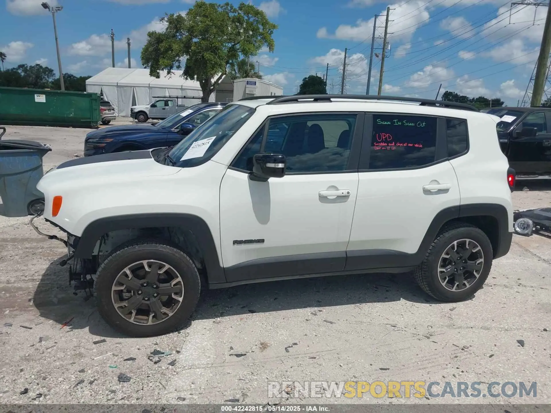 15 Photograph of a damaged car ZACNJDB12PPP39095 JEEP RENEGADE 2023