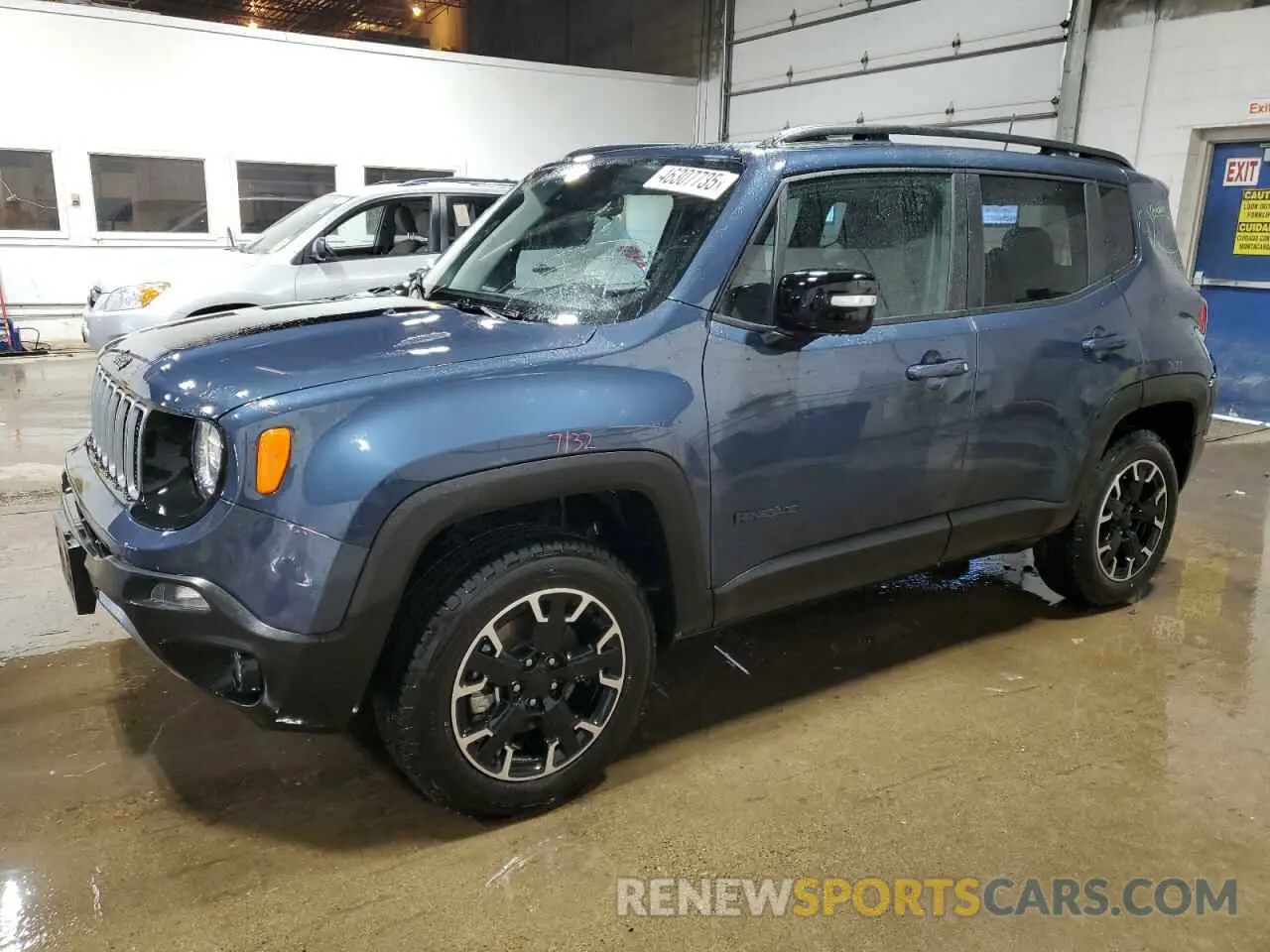 1 Photograph of a damaged car ZACNJDB12PPP41283 JEEP RENEGADE 2023