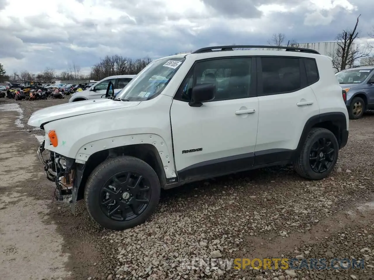 1 Photograph of a damaged car ZACNJDB12PPP59542 JEEP RENEGADE 2023