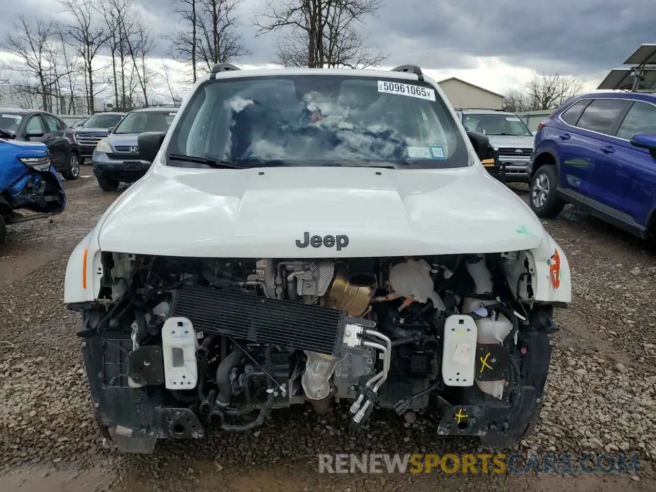 5 Photograph of a damaged car ZACNJDB12PPP59542 JEEP RENEGADE 2023