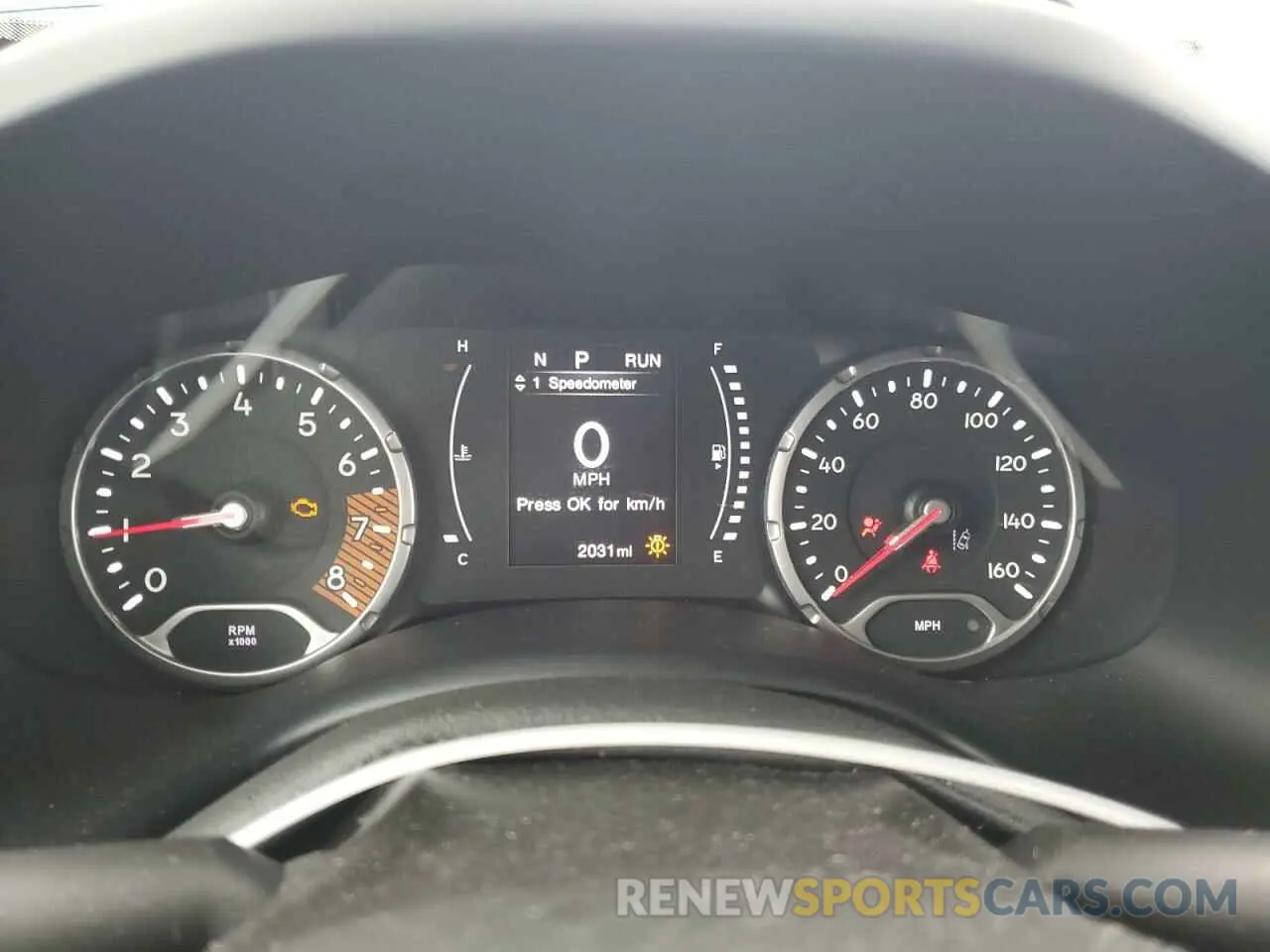9 Photograph of a damaged car ZACNJDB12PPP59542 JEEP RENEGADE 2023