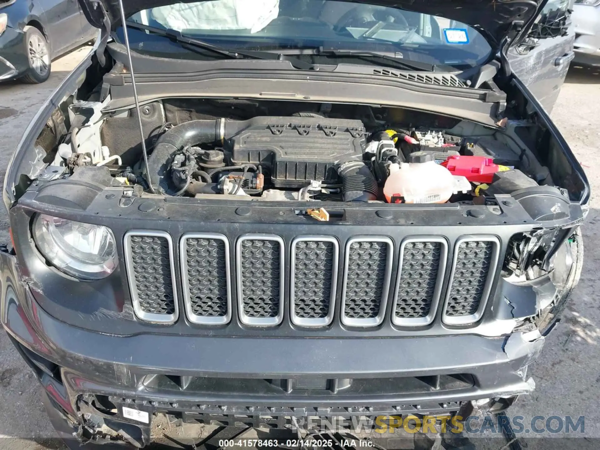 10 Photograph of a damaged car ZACNJDB12PPP60061 JEEP RENEGADE 2023