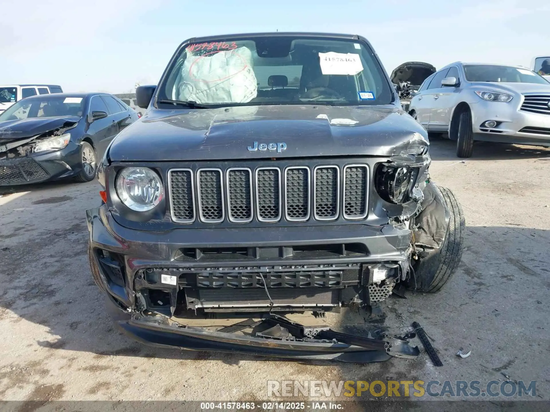 11 Photograph of a damaged car ZACNJDB12PPP60061 JEEP RENEGADE 2023