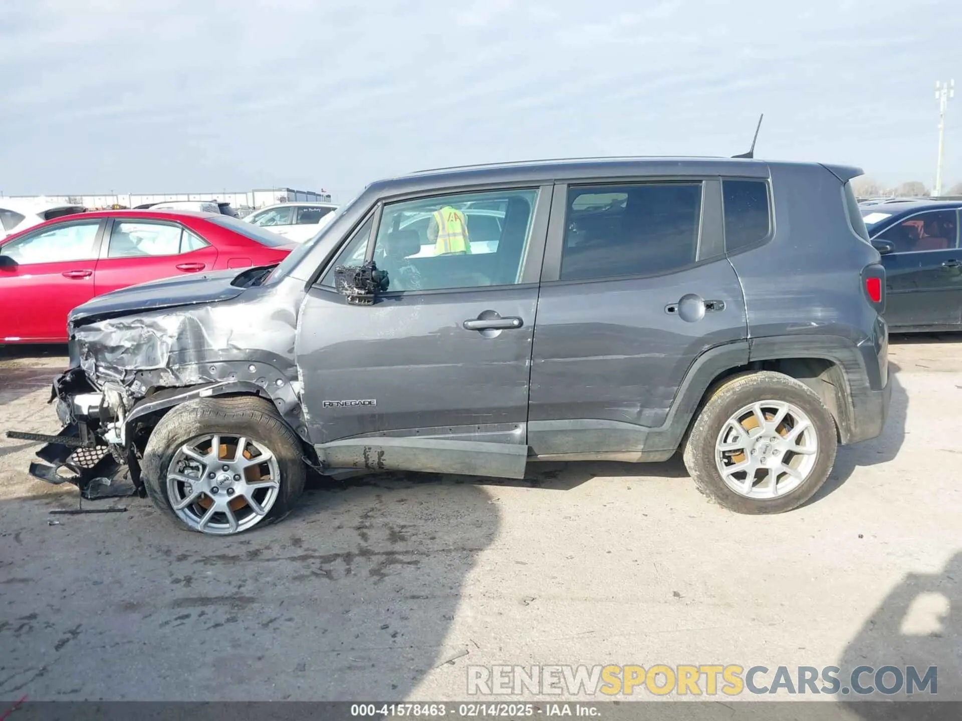 13 Photograph of a damaged car ZACNJDB12PPP60061 JEEP RENEGADE 2023