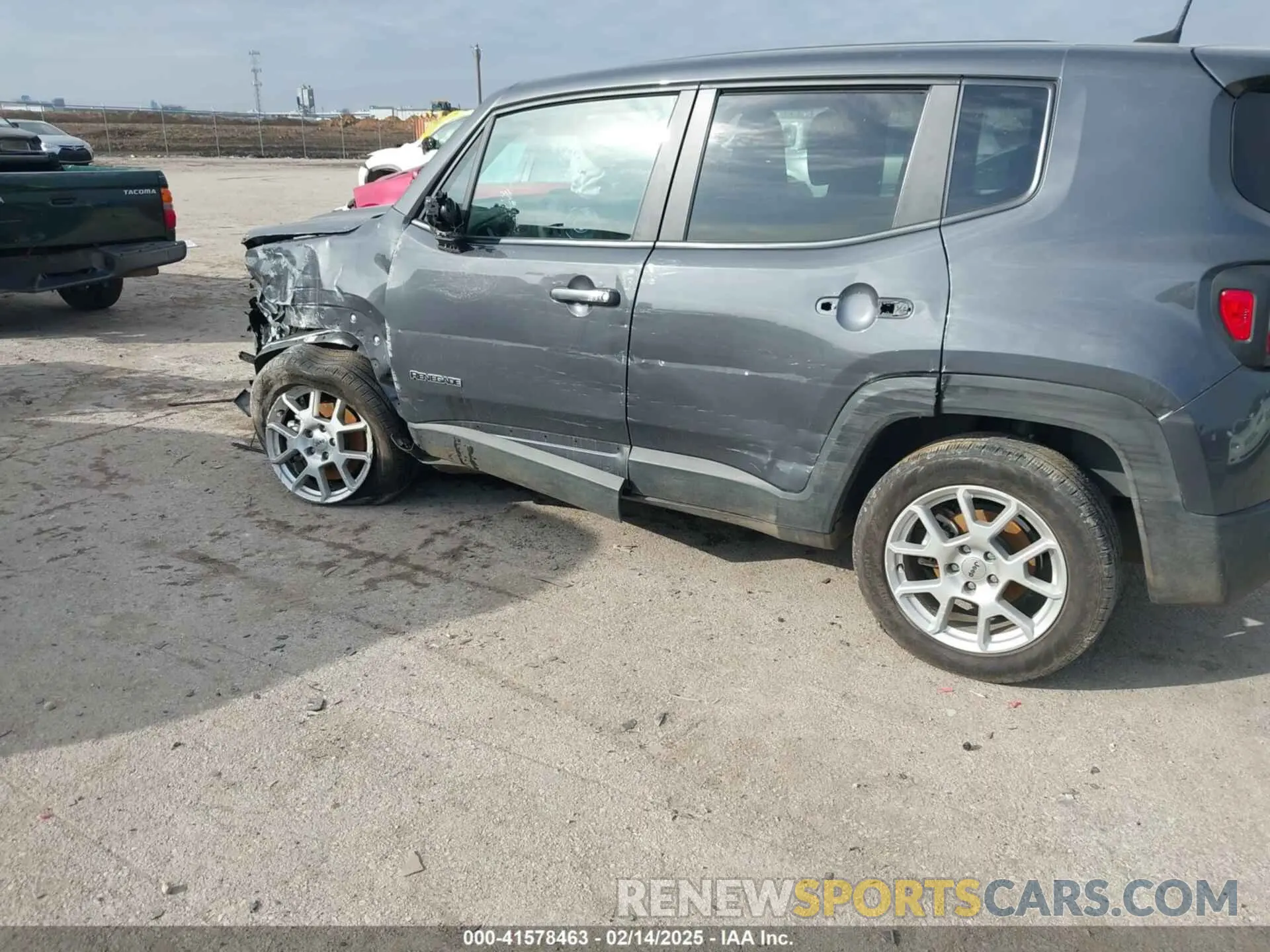6 Photograph of a damaged car ZACNJDB12PPP60061 JEEP RENEGADE 2023