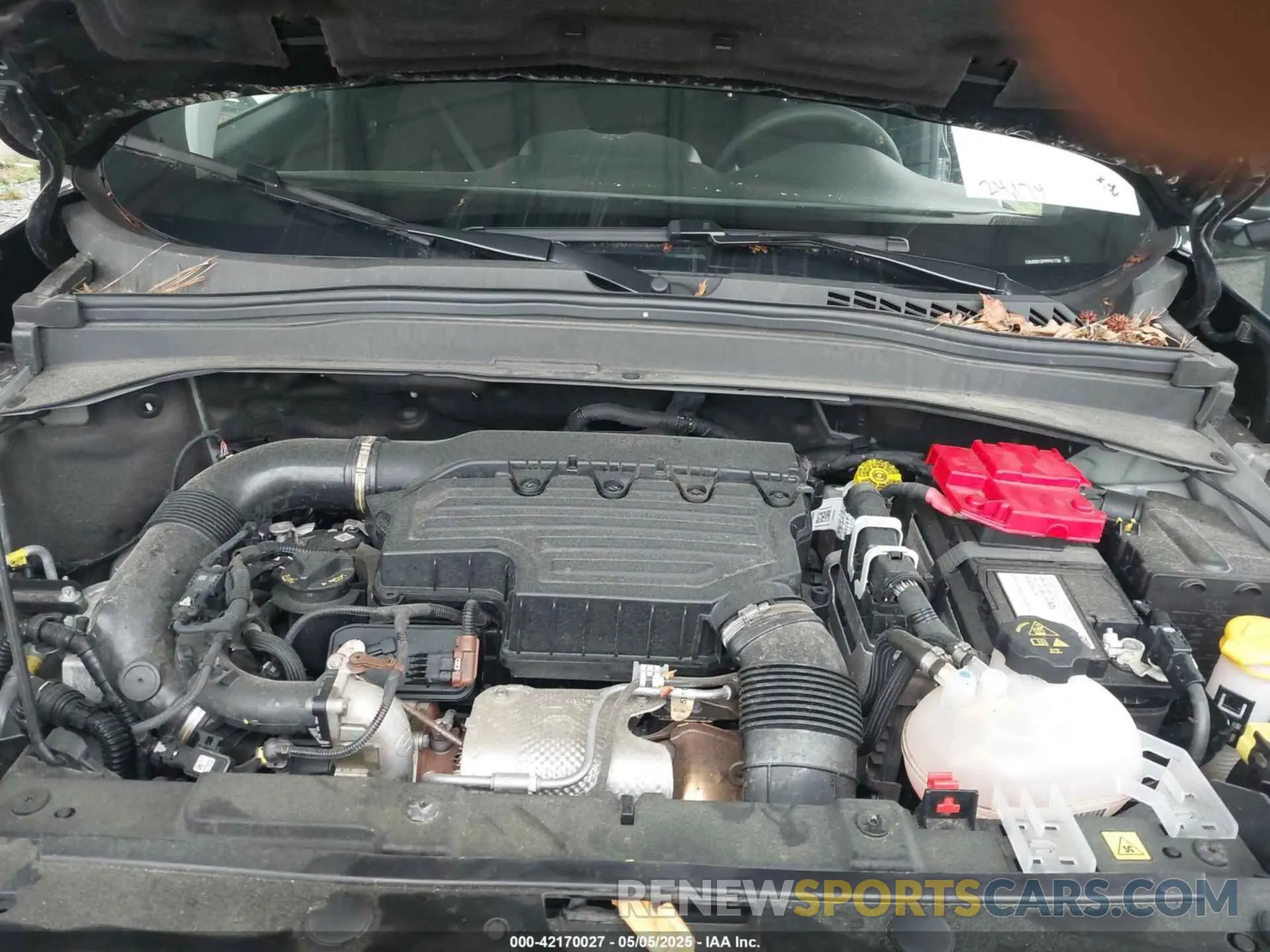 10 Photograph of a damaged car ZACNJDB12PPP61730 JEEP RENEGADE 2023
