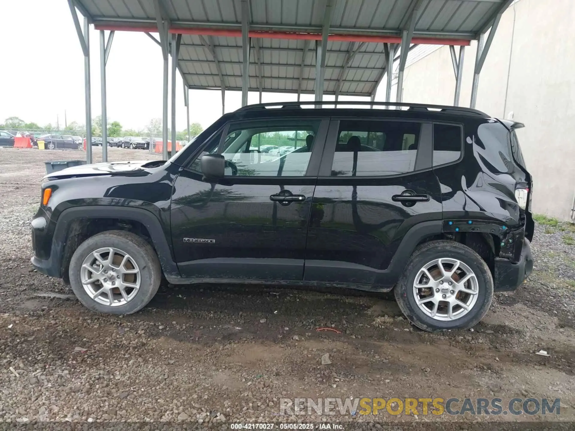 14 Photograph of a damaged car ZACNJDB12PPP61730 JEEP RENEGADE 2023