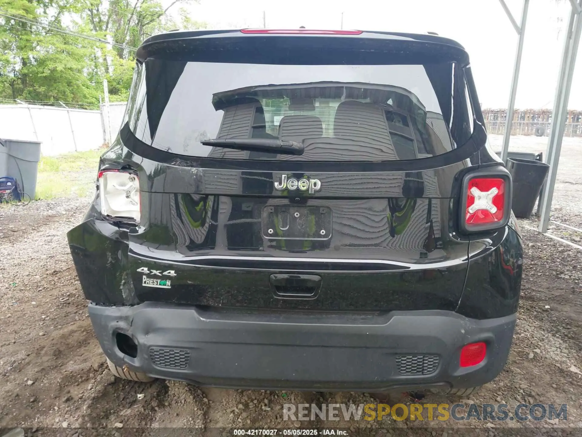 16 Photograph of a damaged car ZACNJDB12PPP61730 JEEP RENEGADE 2023
