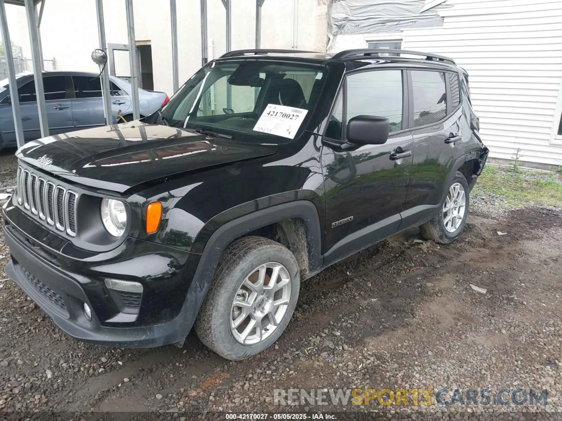 2 Photograph of a damaged car ZACNJDB12PPP61730 JEEP RENEGADE 2023