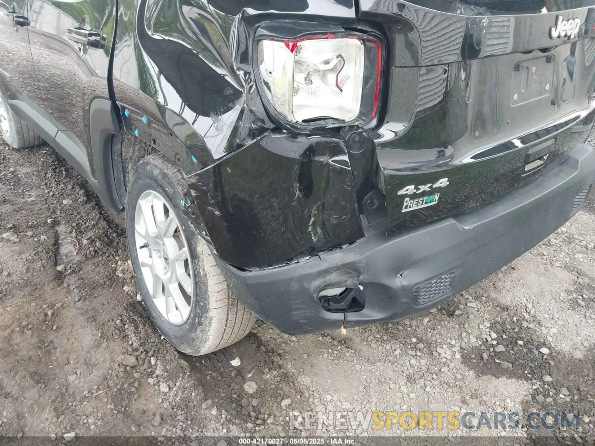 6 Photograph of a damaged car ZACNJDB12PPP61730 JEEP RENEGADE 2023