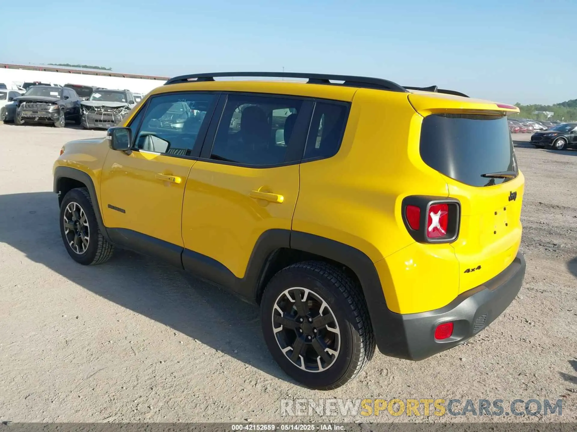 3 Photograph of a damaged car ZACNJDB12PPP64031 JEEP RENEGADE 2023