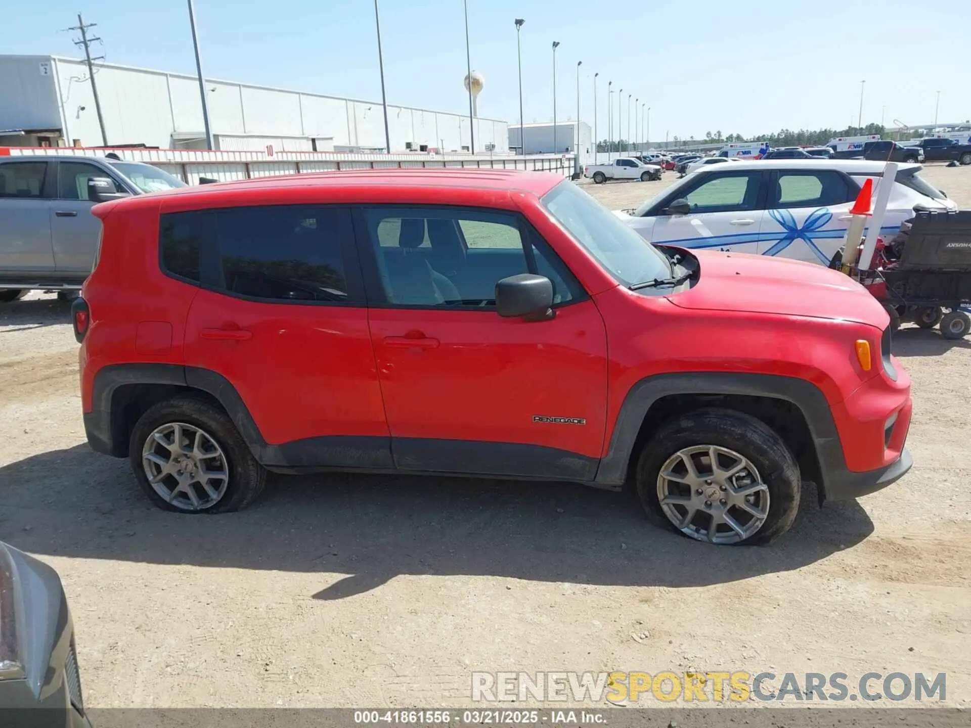 13 Photograph of a damaged car ZACNJDB12PPP70640 JEEP RENEGADE 2023
