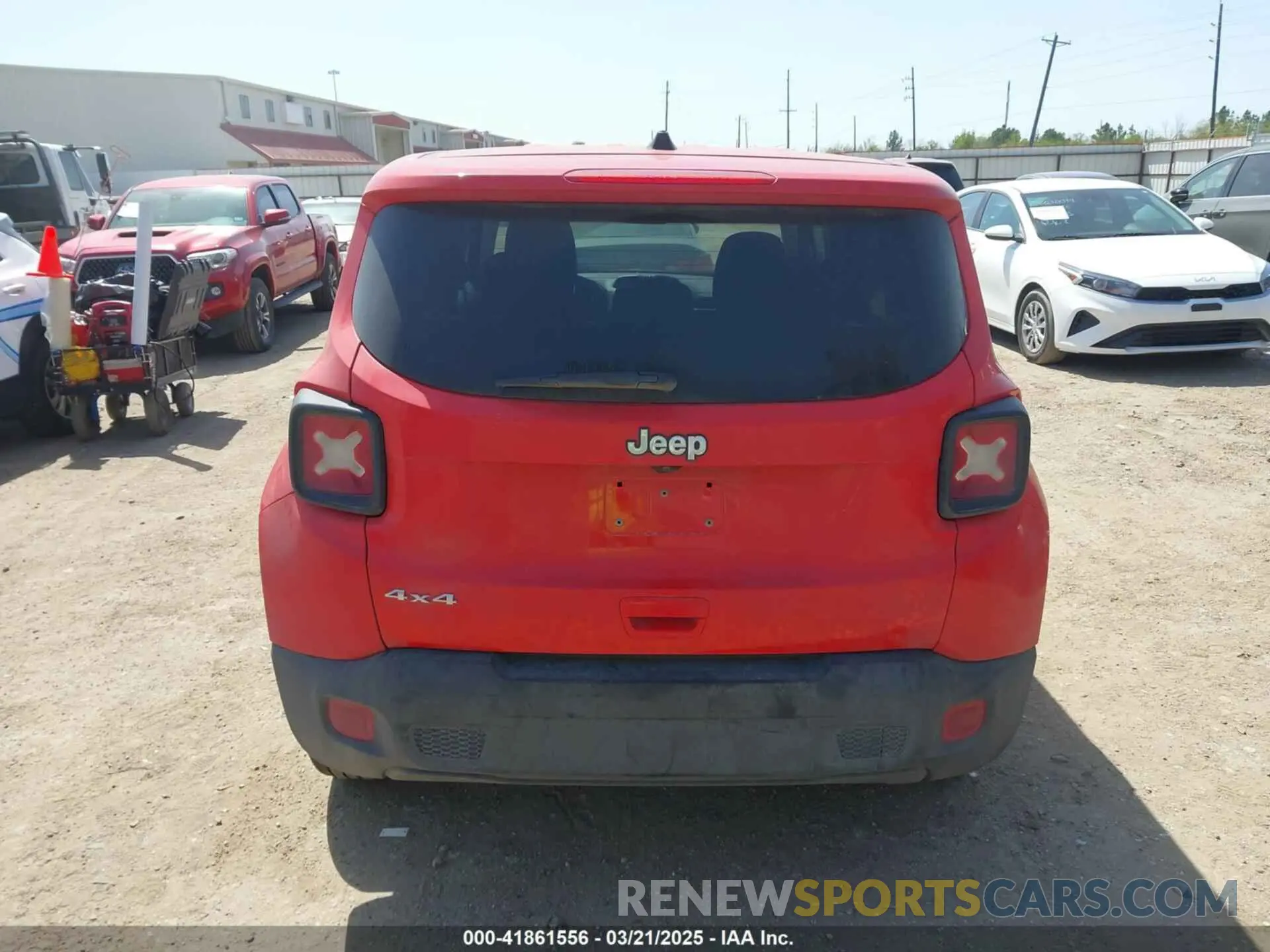 16 Photograph of a damaged car ZACNJDB12PPP70640 JEEP RENEGADE 2023