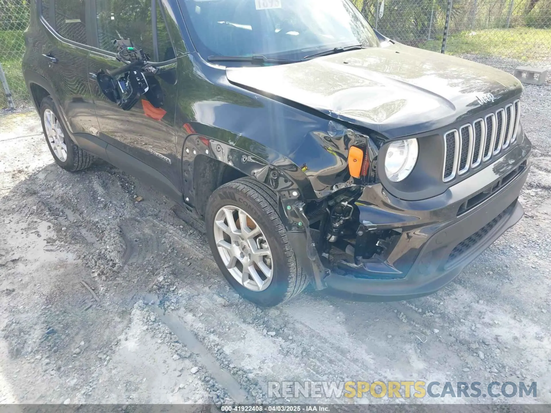 6 Photograph of a damaged car ZACNJDB12PPP72694 JEEP RENEGADE 2023