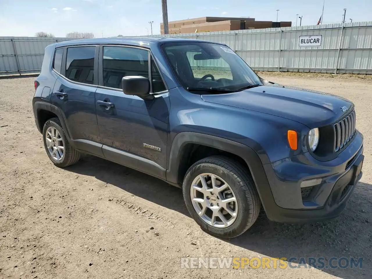 4 Photograph of a damaged car ZACNJDB12PPP72954 JEEP RENEGADE 2023