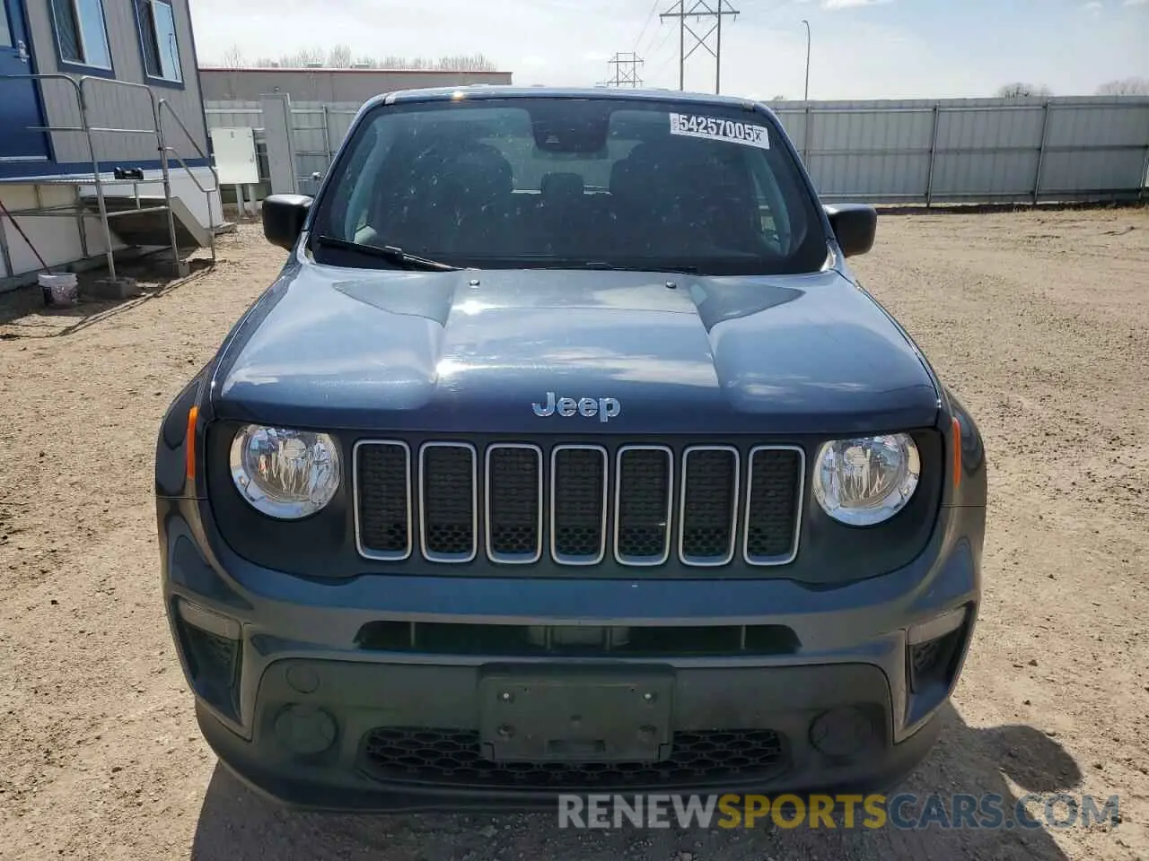 5 Photograph of a damaged car ZACNJDB12PPP72954 JEEP RENEGADE 2023