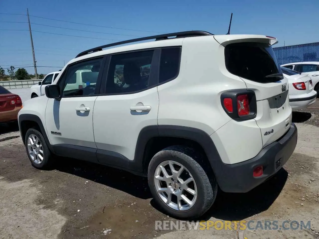 2 Photograph of a damaged car ZACNJDB13PPP25545 JEEP RENEGADE 2023