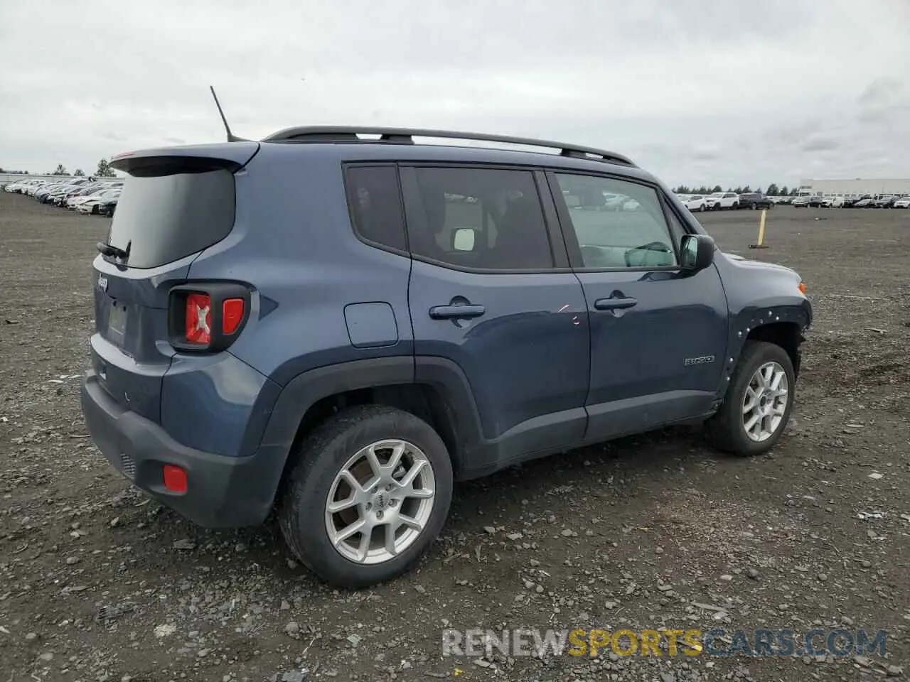 3 Photograph of a damaged car ZACNJDB13PPP31264 JEEP RENEGADE 2023