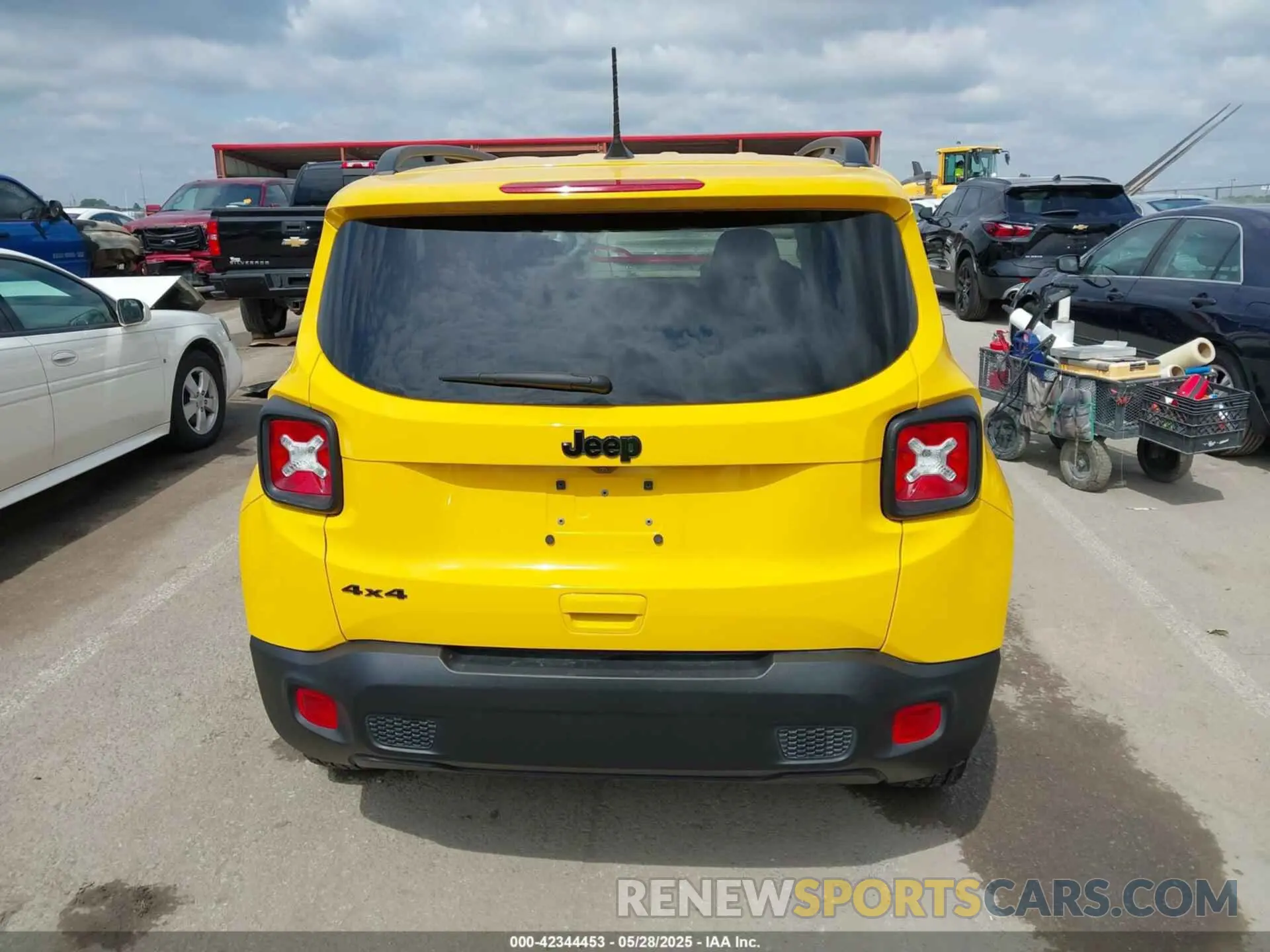 16 Photograph of a damaged car ZACNJDB13PPP56620 JEEP RENEGADE 2023
