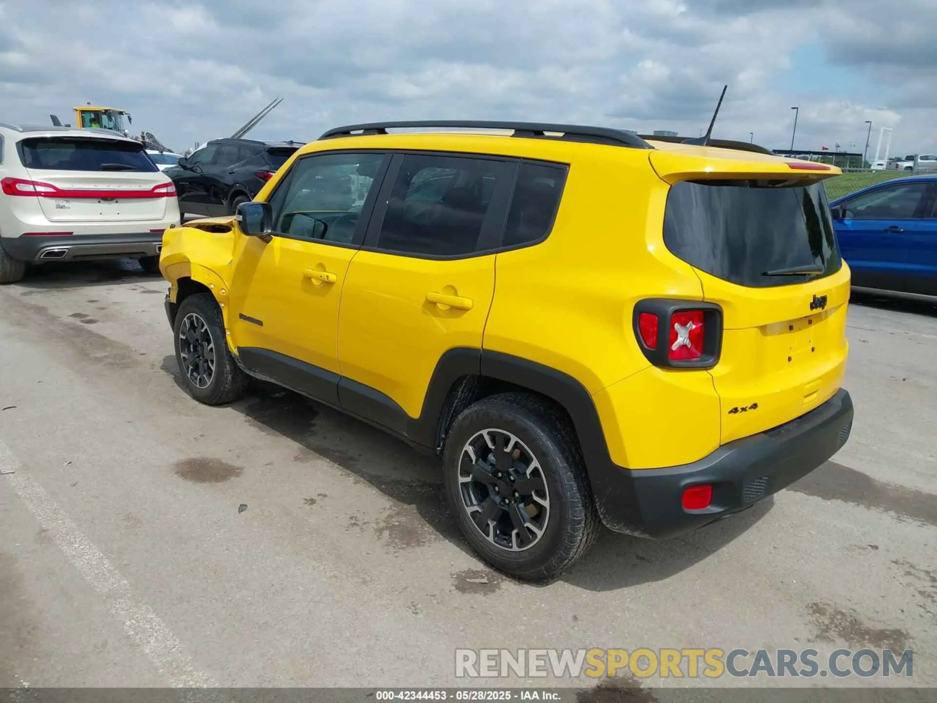 3 Photograph of a damaged car ZACNJDB13PPP56620 JEEP RENEGADE 2023
