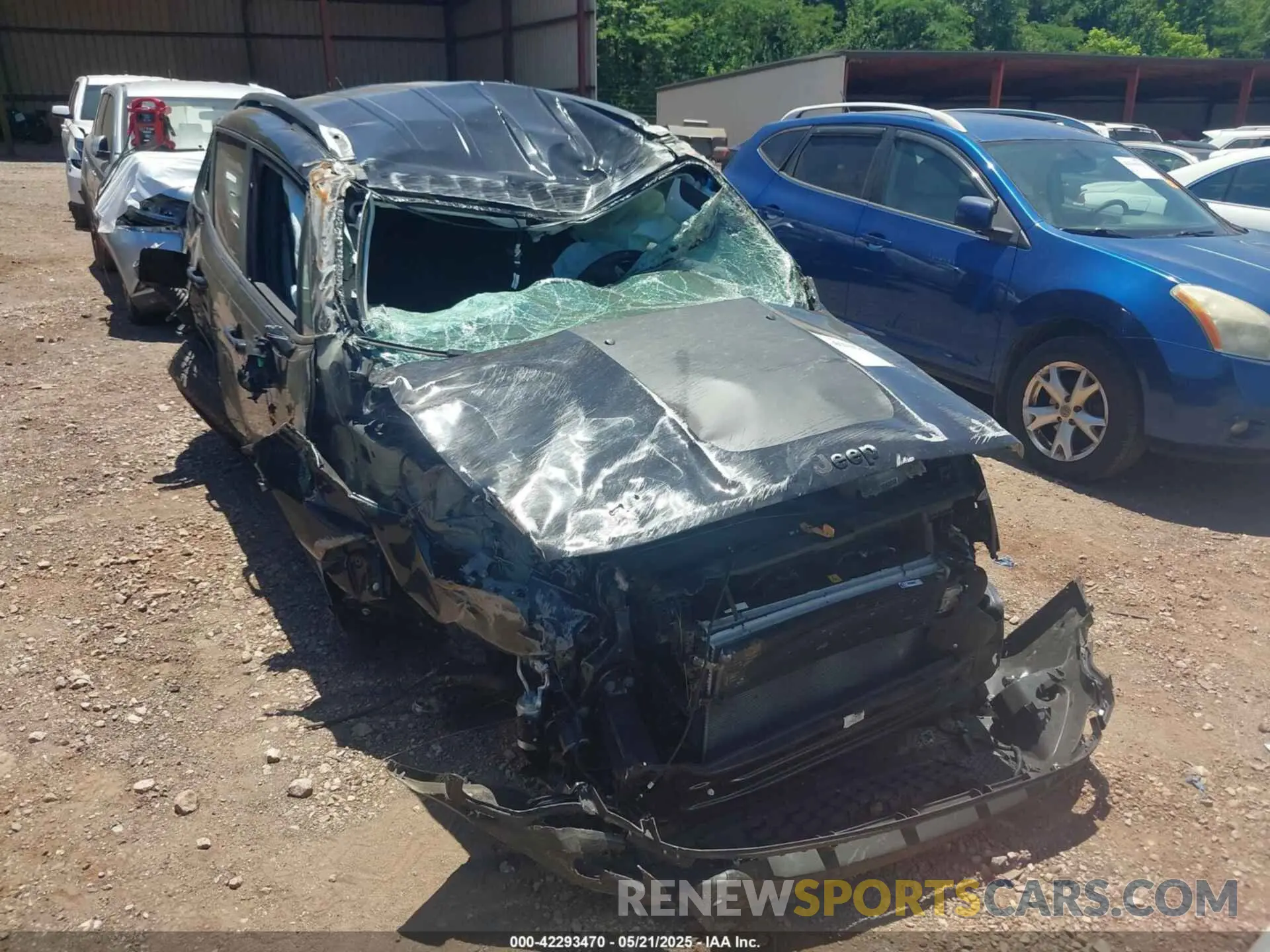 6 Photograph of a damaged car ZACNJDB13PPP69738 JEEP RENEGADE 2023