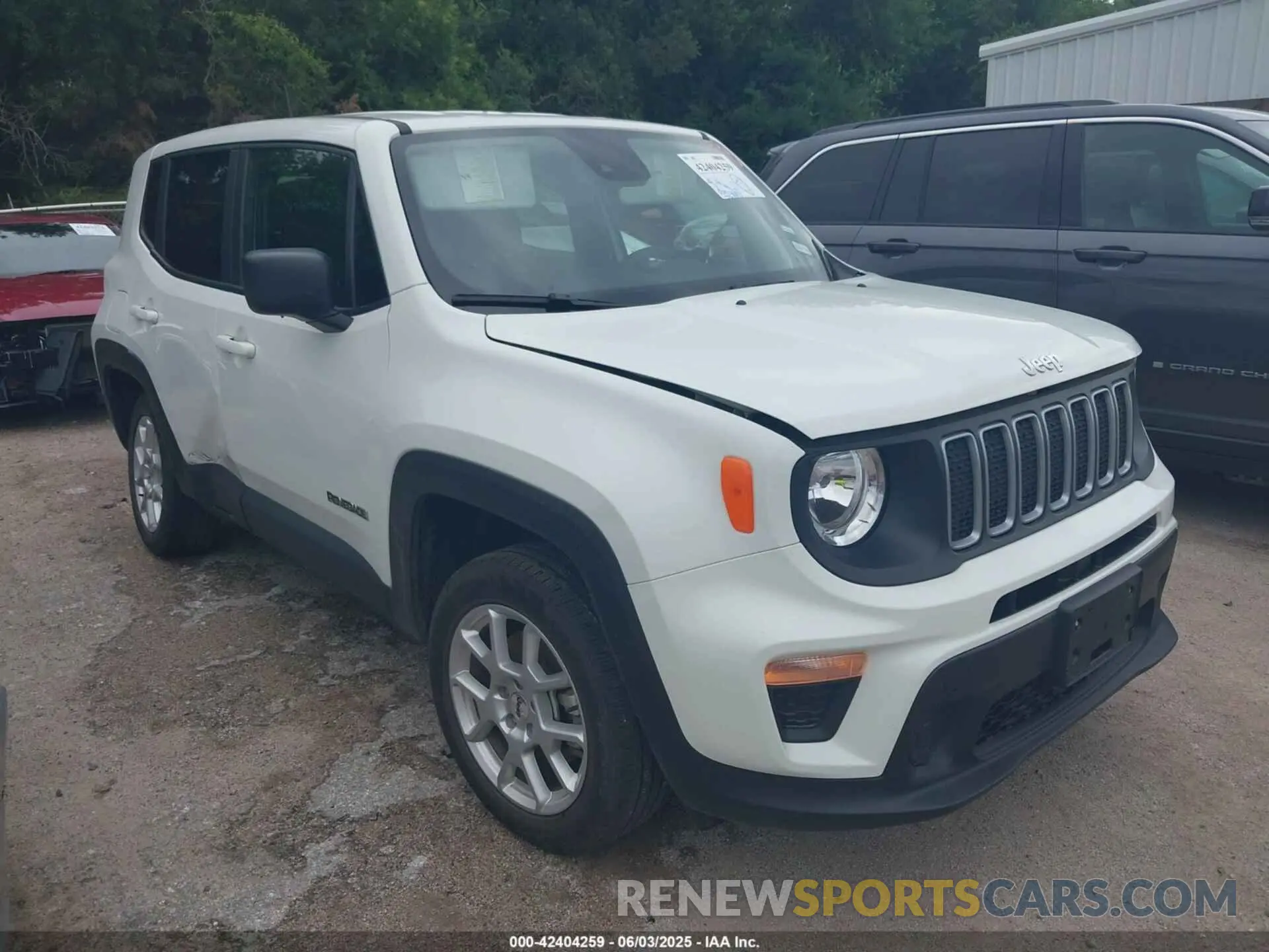 1 Photograph of a damaged car ZACNJDB13PPP72672 JEEP RENEGADE 2023