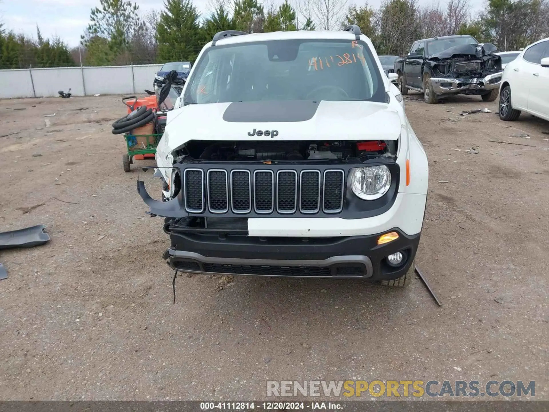13 Photograph of a damaged car ZACNJDB14PPP34402 JEEP RENEGADE 2023