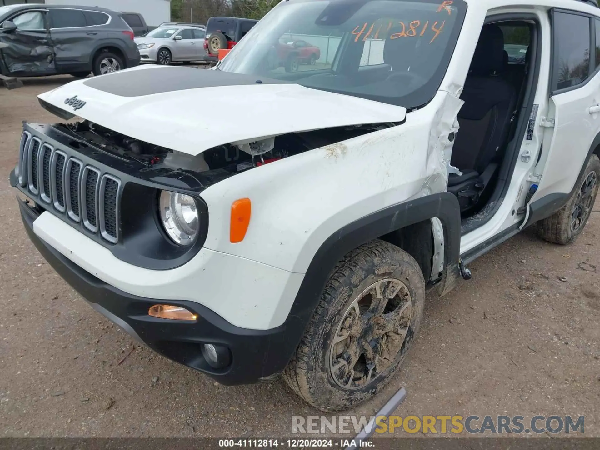 2 Photograph of a damaged car ZACNJDB14PPP34402 JEEP RENEGADE 2023