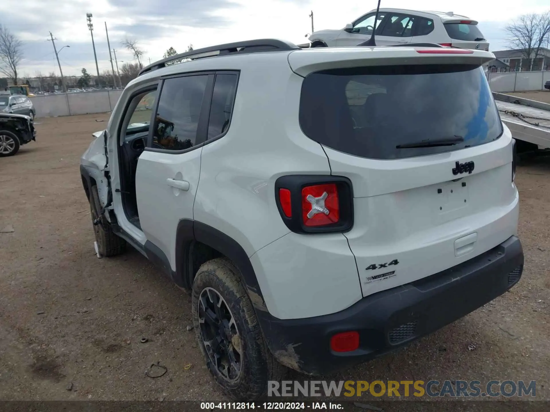 3 Photograph of a damaged car ZACNJDB14PPP34402 JEEP RENEGADE 2023