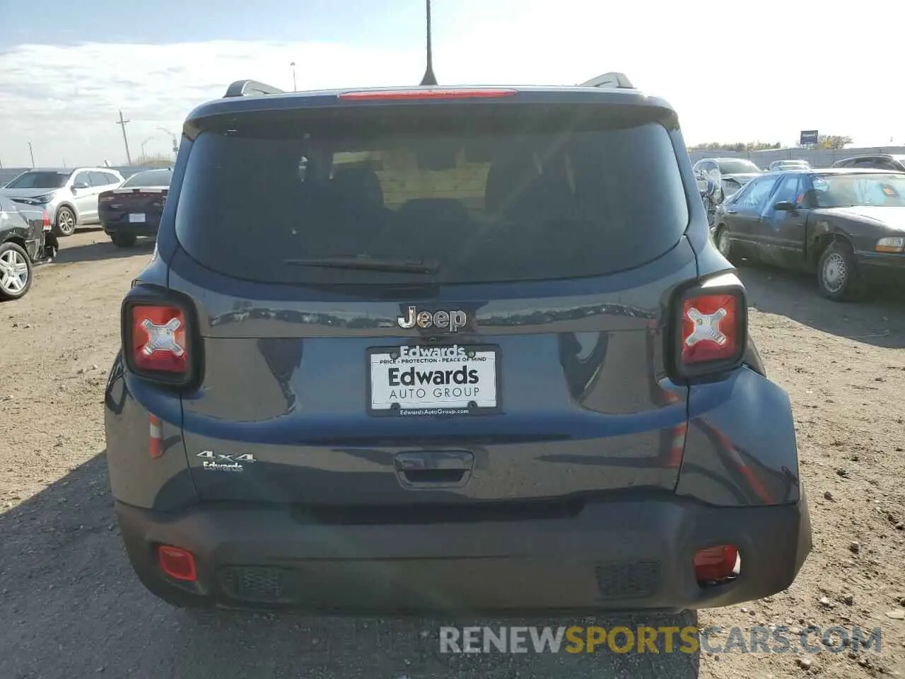 6 Photograph of a damaged car ZACNJDB15PPP38913 JEEP RENEGADE 2023