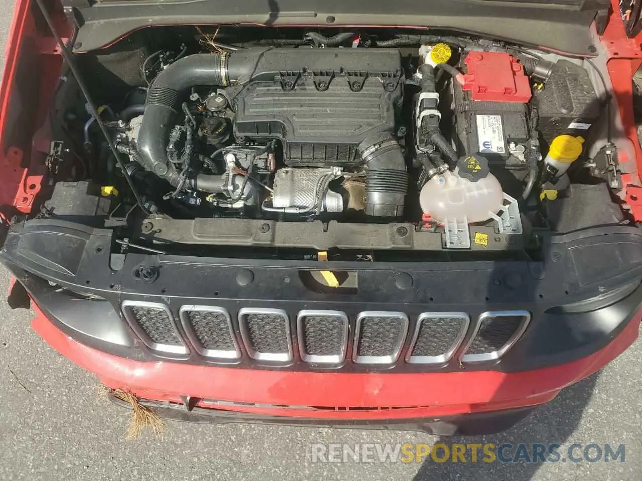 14 Photograph of a damaged car ZACNJDB15PPP61804 JEEP RENEGADE 2023