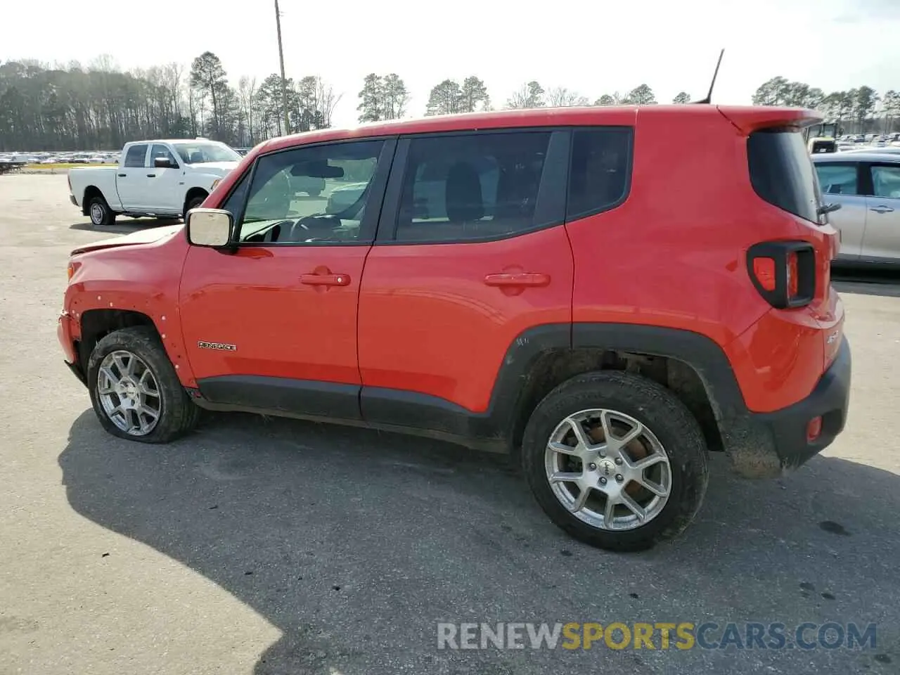 2 Photograph of a damaged car ZACNJDB15PPP61804 JEEP RENEGADE 2023