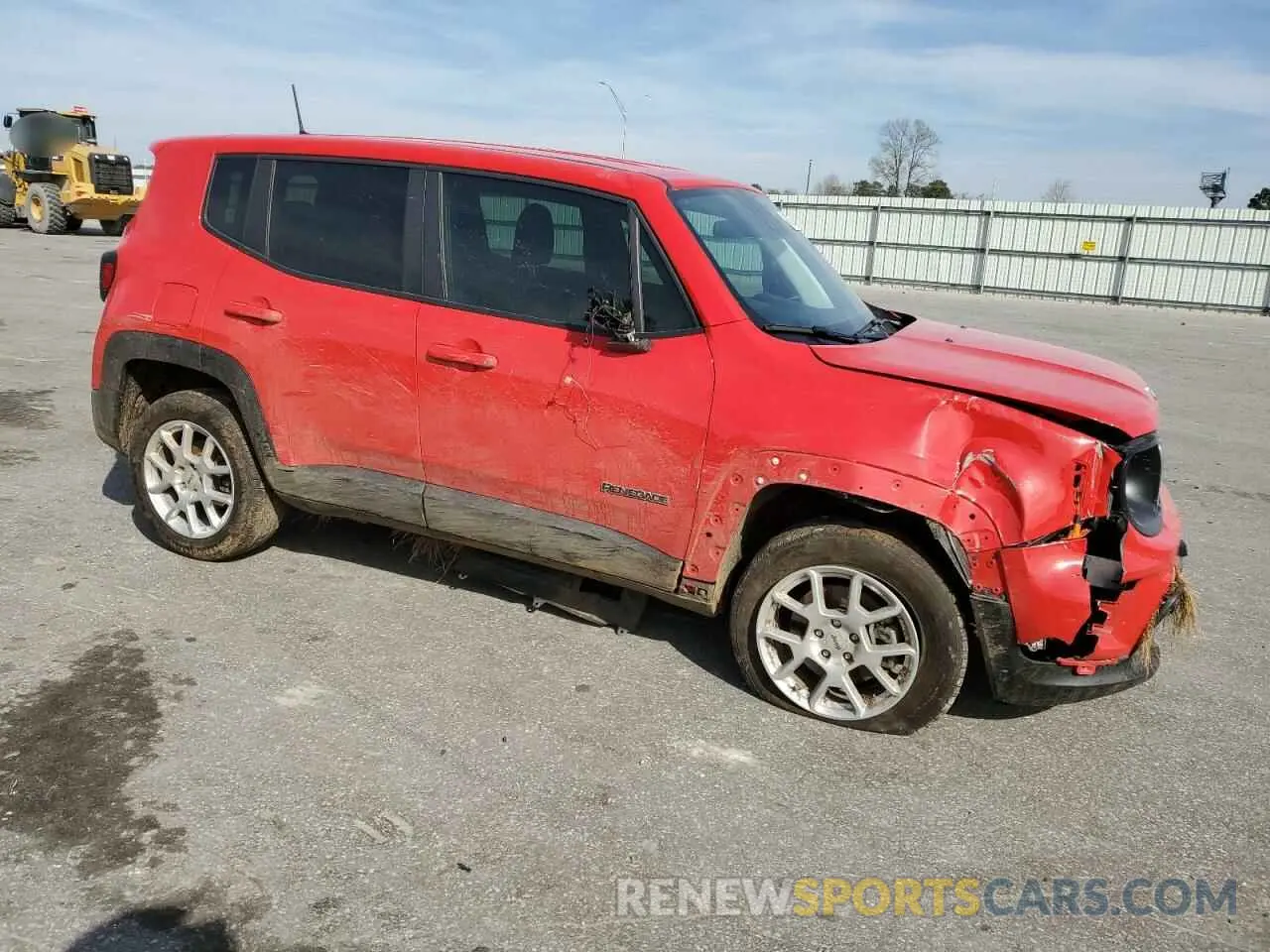 4 Photograph of a damaged car ZACNJDB15PPP61804 JEEP RENEGADE 2023