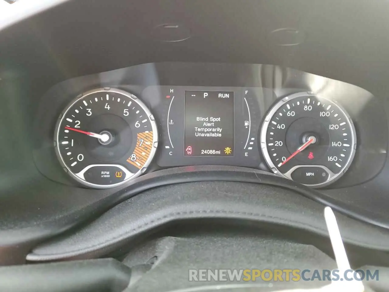 9 Photograph of a damaged car ZACNJDB15PPP61804 JEEP RENEGADE 2023