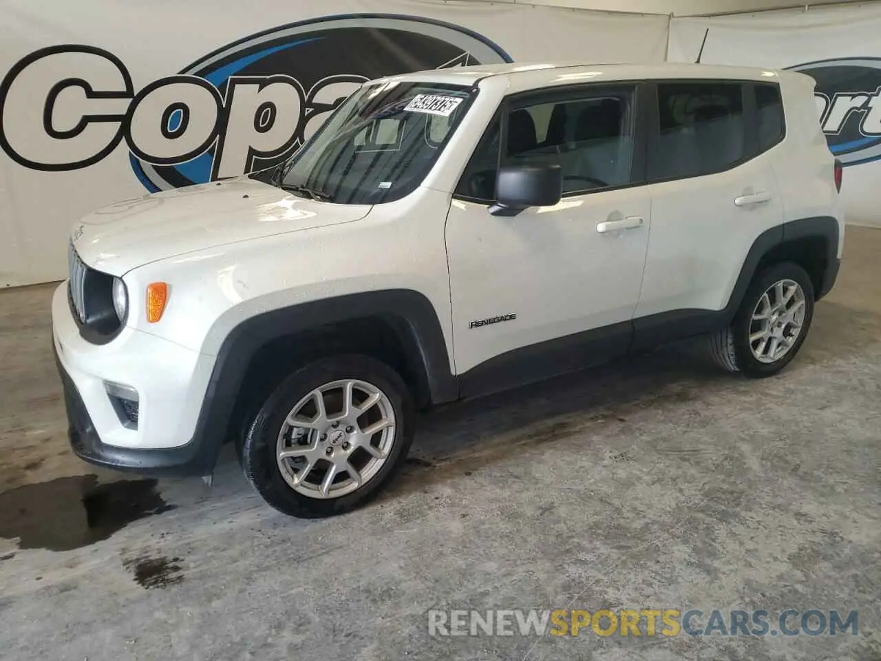 1 Photograph of a damaged car ZACNJDB15PPP63553 JEEP RENEGADE 2023