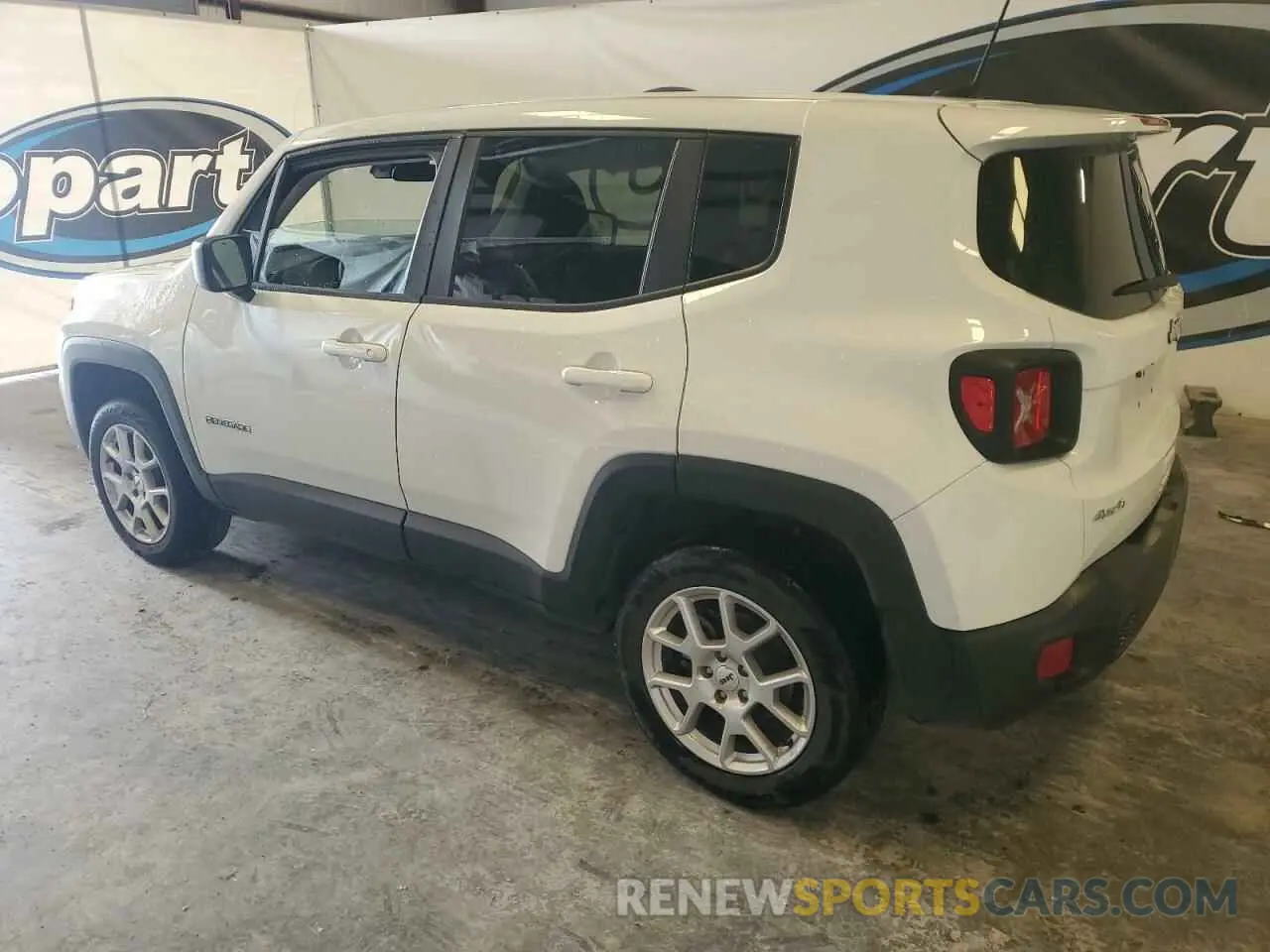 2 Photograph of a damaged car ZACNJDB15PPP63553 JEEP RENEGADE 2023