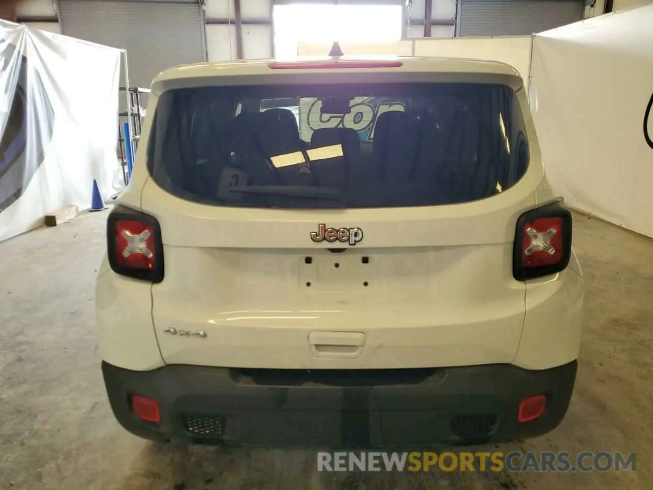 6 Photograph of a damaged car ZACNJDB15PPP63553 JEEP RENEGADE 2023