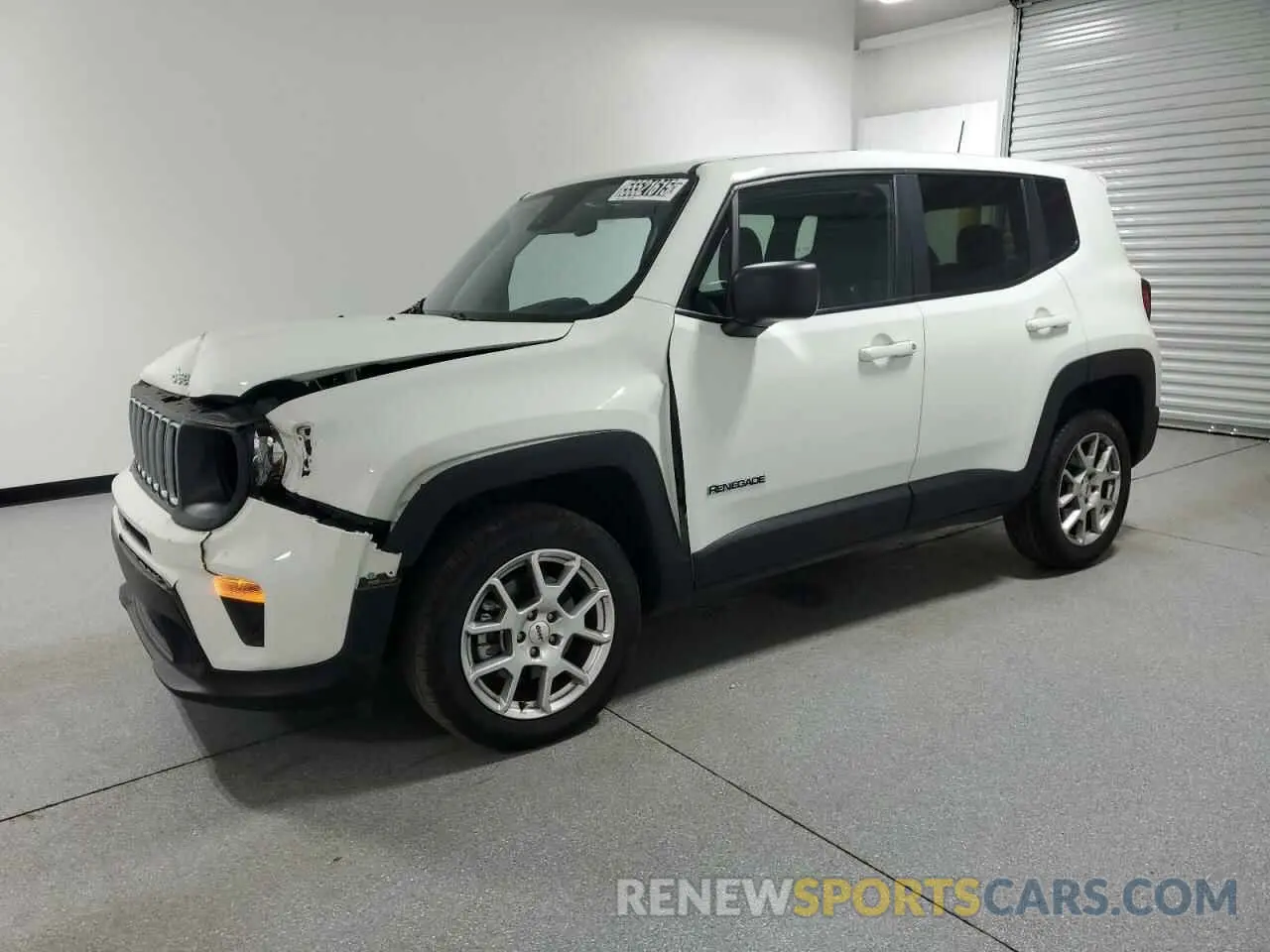 1 Photograph of a damaged car ZACNJDB15PPP68025 JEEP RENEGADE 2023