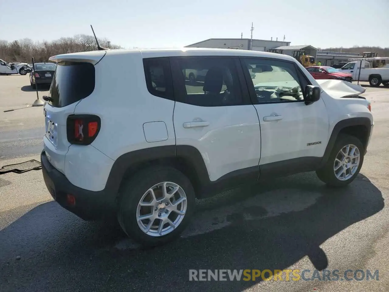 3 Photograph of a damaged car ZACNJDB15PPP69790 JEEP RENEGADE 2023