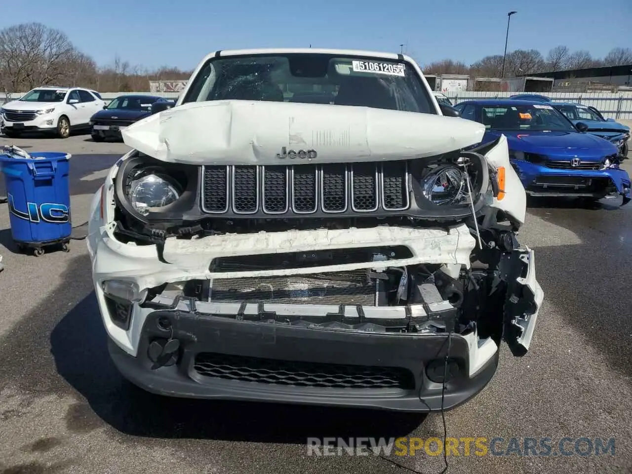 7 Photograph of a damaged car ZACNJDB15PPP69790 JEEP RENEGADE 2023