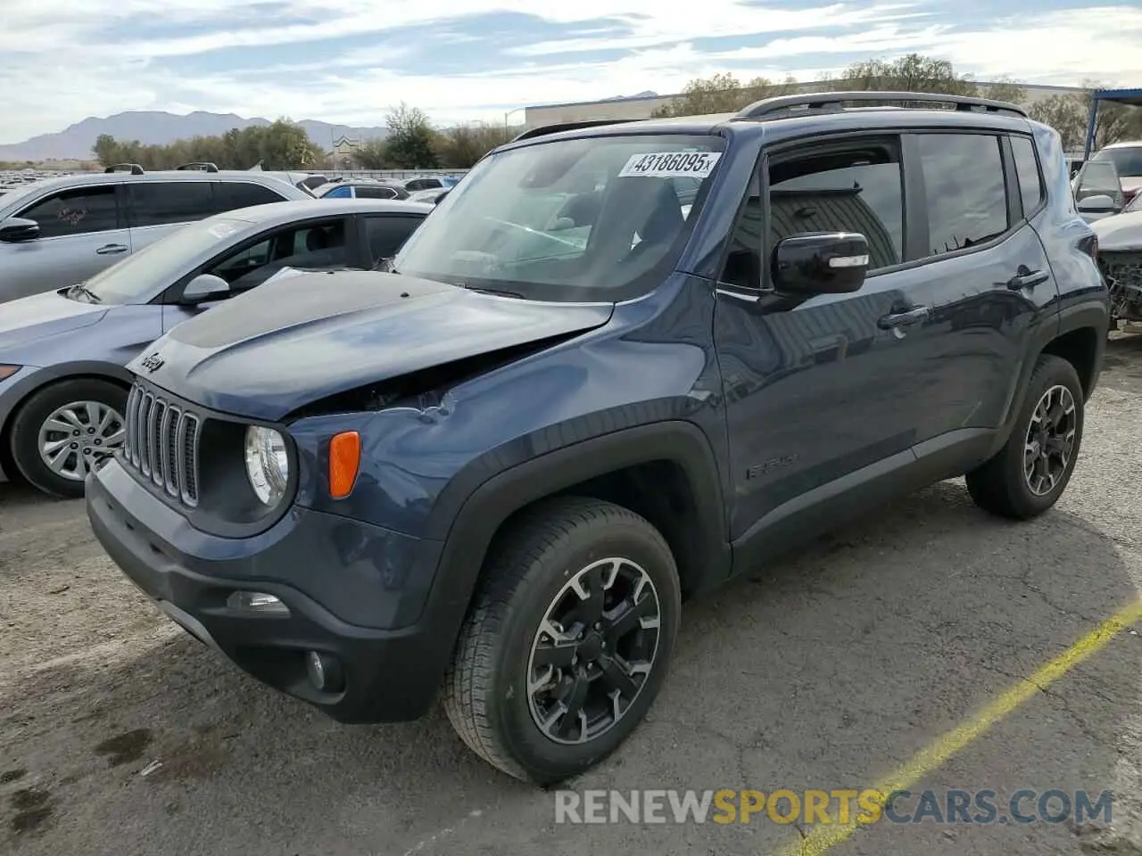 1 Photograph of a damaged car ZACNJDB16PPP41240 JEEP RENEGADE 2023