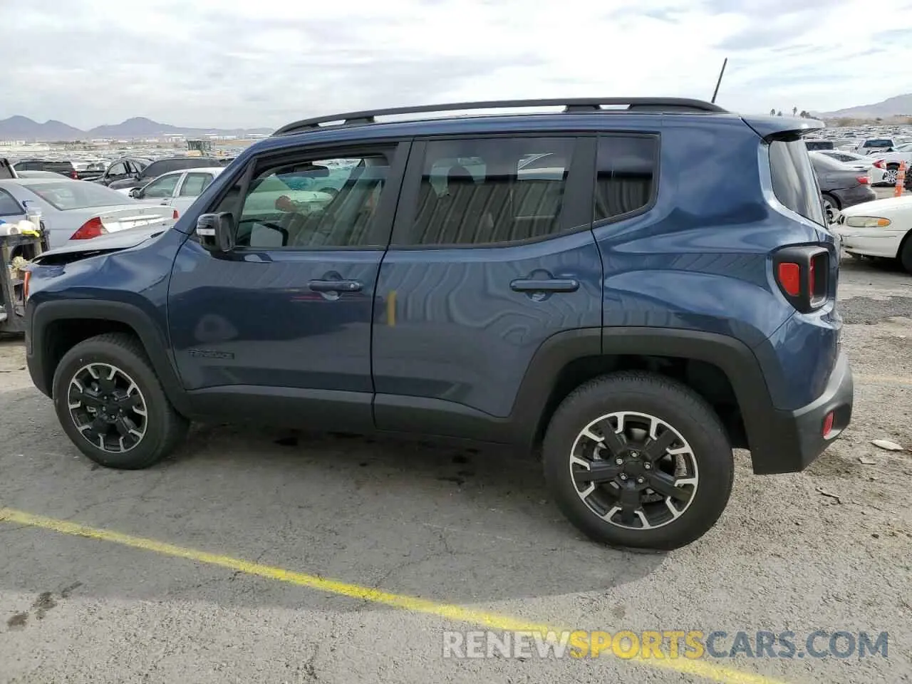 2 Photograph of a damaged car ZACNJDB16PPP41240 JEEP RENEGADE 2023