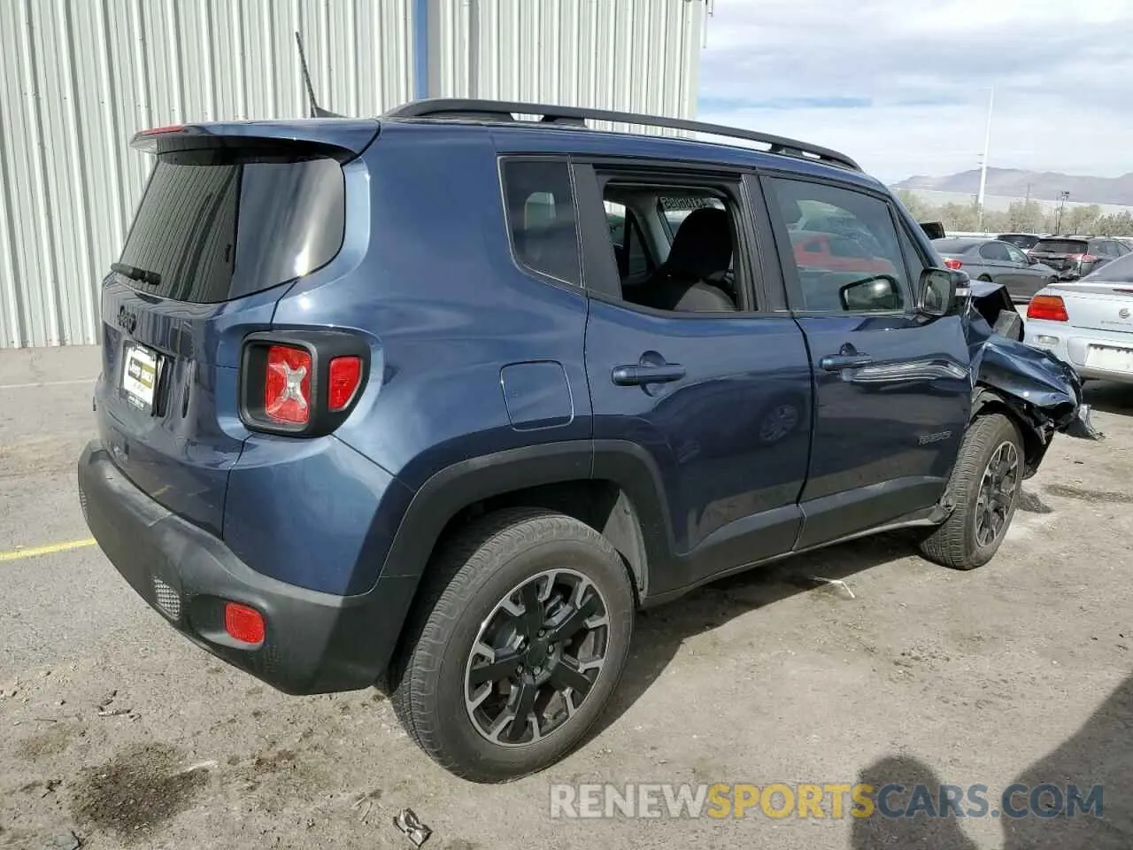 3 Photograph of a damaged car ZACNJDB16PPP41240 JEEP RENEGADE 2023