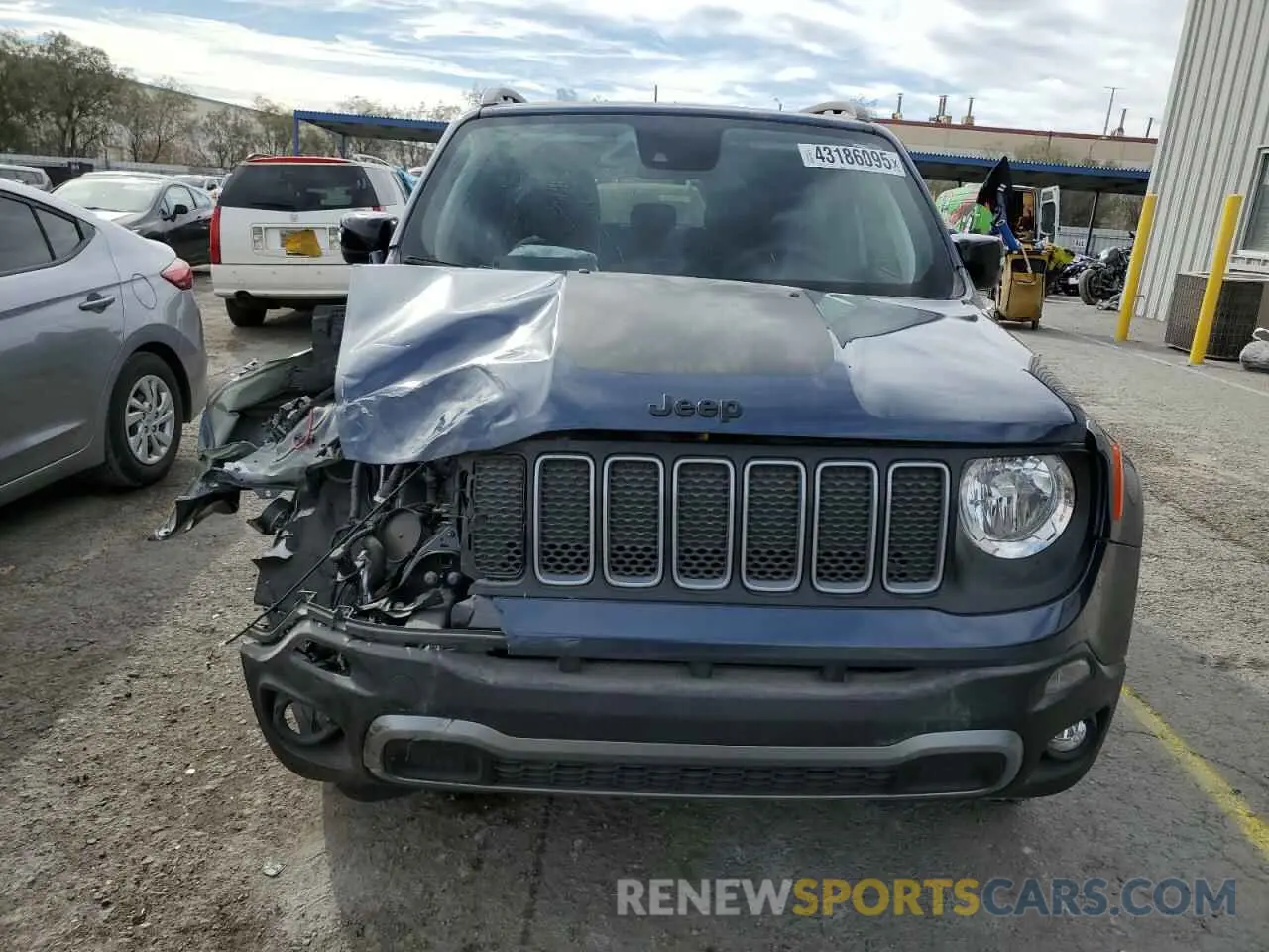 5 Photograph of a damaged car ZACNJDB16PPP41240 JEEP RENEGADE 2023