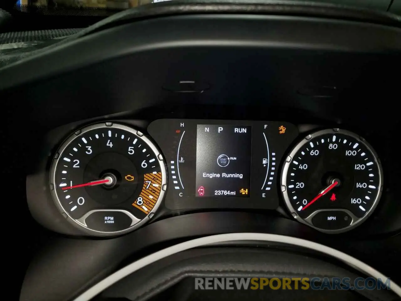 9 Photograph of a damaged car ZACNJDB16PPP68504 JEEP RENEGADE 2023