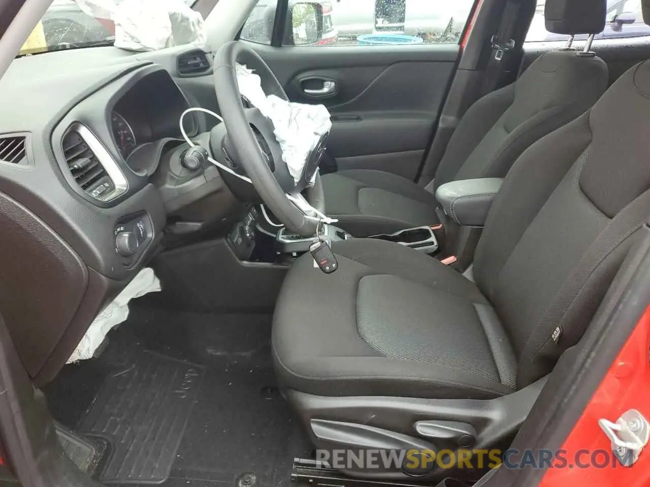 7 Photograph of a damaged car ZACNJDB16PPP68910 JEEP RENEGADE 2023