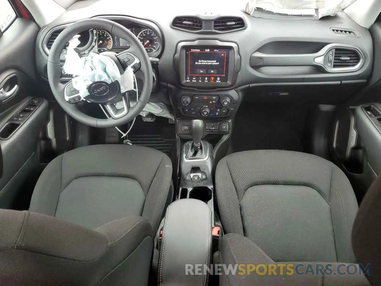 8 Photograph of a damaged car ZACNJDB16PPP68910 JEEP RENEGADE 2023