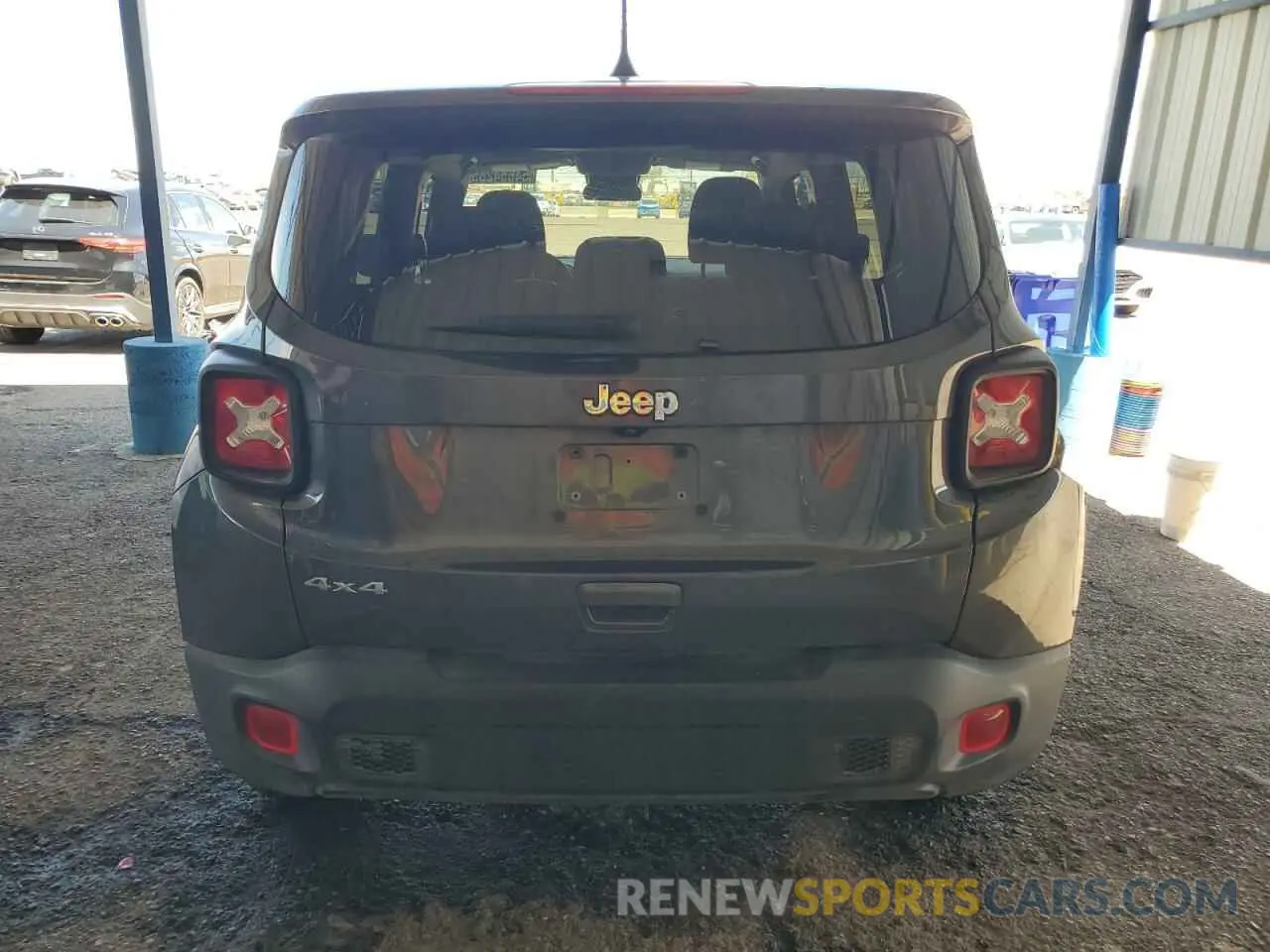6 Photograph of a damaged car ZACNJDB17PPP20395 JEEP RENEGADE 2023